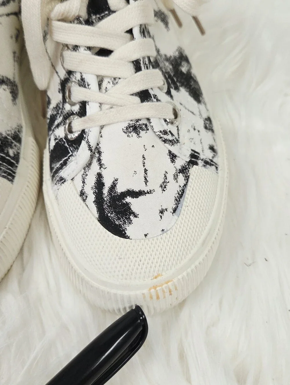 Jenn Ardor Black Tie Dye Backlass Slip On Mule Sneakers 9